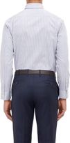 Thumbnail for your product : Barneys New York Stripe Dress Shirt-Blue