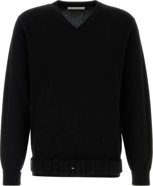 Random Identities Belted Sweater Knit