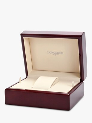 Longines L42744126 Women's Flagship Automatic Date Bracelet Strap Watch, Silver/White