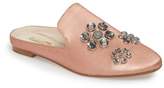 Thumbnail for your product : Louise et Cie Felix II Crystal Flower Loafer Mule