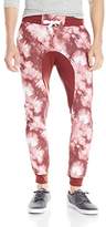 Thumbnail for your product : Southpole Men's Jogger Pants In Funky Tie Dye Fleece Fabric With Drop Crotch