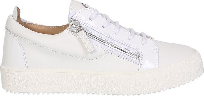 Giuseppe Zanotti Side-Zip Detail Low-Top Sneakers