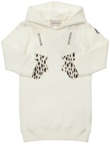 Thumbnail for your product : Moncler Hooded Cotton Sweat Dress
