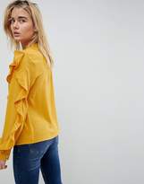 Thumbnail for your product : Y.a.s Sufia Ruffle Side Blouse