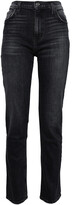 Thumbnail for your product : Current/Elliott The Stovepipe Torpedo High-rise Slim-leg Jeans