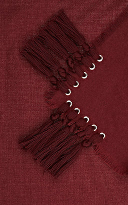 Chloé Women's Pompon Wool-Blend Scarf