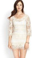 Thumbnail for your product : Forever 21 Ethereal Crochet Shift Dress