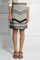 Thumbnail for your product : Missoni Basketweave cotton-blend A-line skirt