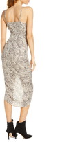 Thumbnail for your product : BB Dakota On the Prowl Party Animal Print Ruched Dress