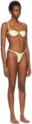Isa Boulder Yellow Continuous & Forward Bikini