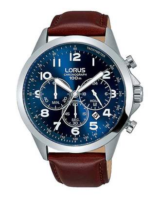 Lorus Blue Face Chronograph Watch