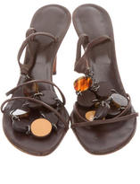 Thumbnail for your product : Bottega Veneta Bead-Embellished Sandals