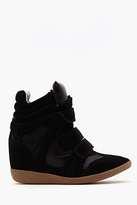 Thumbnail for your product : Nasty Gal Steve Madden Hilight Wedge Sneaker - Black