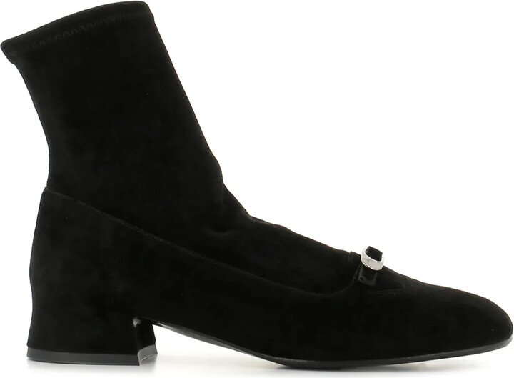 Del Carlo Suede Ankle Boots