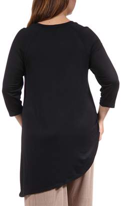 24/7 Comfort Apparel Side-Cinched Tunic
