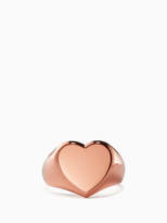 Thumbnail for your product : Kate Spade you name it heart signet ring
