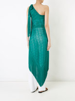 Thumbnail for your product : Missoni asymmetric fringed dress
