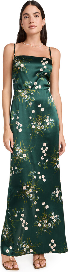 Reformation Frankie Silk Dress