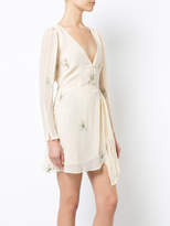 Thumbnail for your product : For Love & Lemons scorpion embroidered mini dress