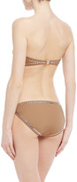 Thumbnail for your product : Norma Kamali Sunglass Studded Bandeau Bikini Top