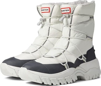 Hunter Recycled Polyester Snow Boot (Snowstorm White) Women 