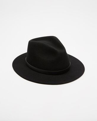 Brixton Black Hats - Adjustable Messer Fedora