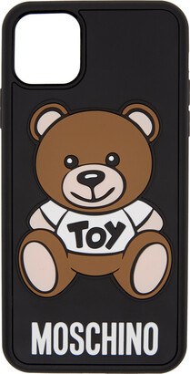 Moschino Black Toy Bear iPhone 11 Pro Max Case - ShopStyle Tech Accessories