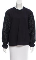 Thumbnail for your product : Tory Burch Contrasted Long Leave Sweatshirt