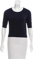 Thumbnail for your product : Carven Knit Short Sleeve Top