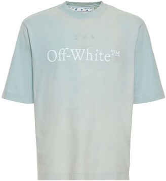 Off-White Laundry logo cotton t-shirt - ShopStyle