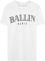 Thumbnail for your product : Ballin Brian Lichtenberg printed cotton-jersey T-shirt