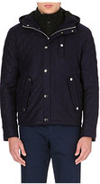 Thumbnail for your product : Oliver Spencer Hooded quilted coat - for Men