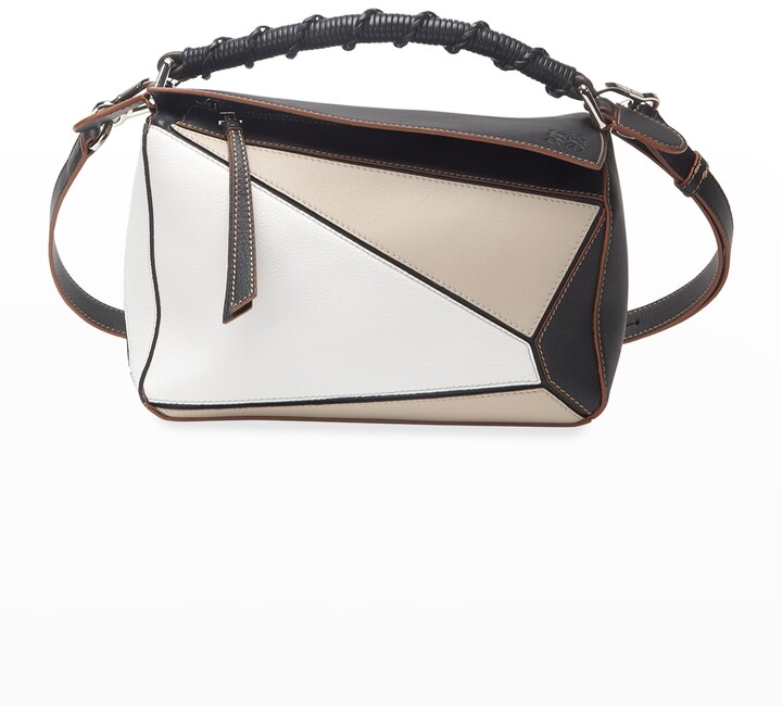 Loewe Puzzle Small Colorblock Leather Shoulder Bag - ShopStyle