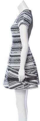 Yigal Azrouel Patterned A-Line Dress