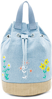 Stella mccartney kids gardenia bucket backpack