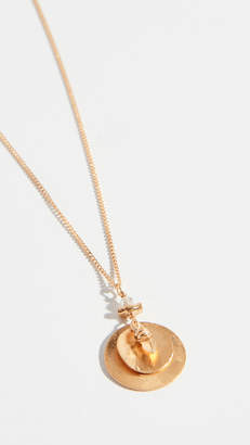 Chan Luu Coin Short Necklace