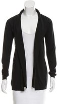 Thumbnail for your product : Piazza Sempione Wool Silk-trimmed Cardigan