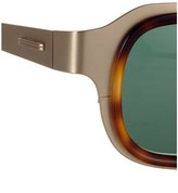 Thumbnail for your product : Maison Martin Margiela 7812 Maison Martin Margiela Gold Steel D-Frame Sunglasses