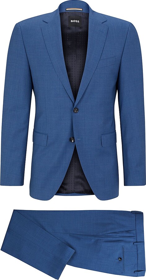 HUGO BOSS Regular-Fit Suit in Virgin Wool with Full Lining - ShopStyle