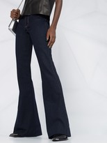 Thumbnail for your product : Alexander McQueen Flared Mid-Rise Jeans