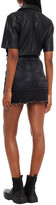 Thumbnail for your product : J Brand Leila Distressed Denim Mini Skirt