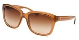 Thumbnail for your product : Armani Exchange Women's Square Transparent Brown Sunglasses