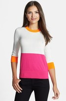 Thumbnail for your product : Kate Spade Color Dip Crewneck Sweater