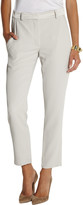 Thumbnail for your product : Vanessa Bruno Silk-trimmed crepe pants