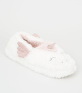 Thumbnail for your product : New Look Faux Fur Unicorn Ballet Slipper Socks
