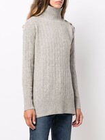 Thumbnail for your product : Polo Ralph Lauren Cable-Knit High-Neck Jumper