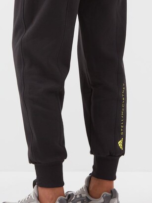 adidas by Stella McCartney Truepurpose Organic-cotton Track Pants - Black Yellow