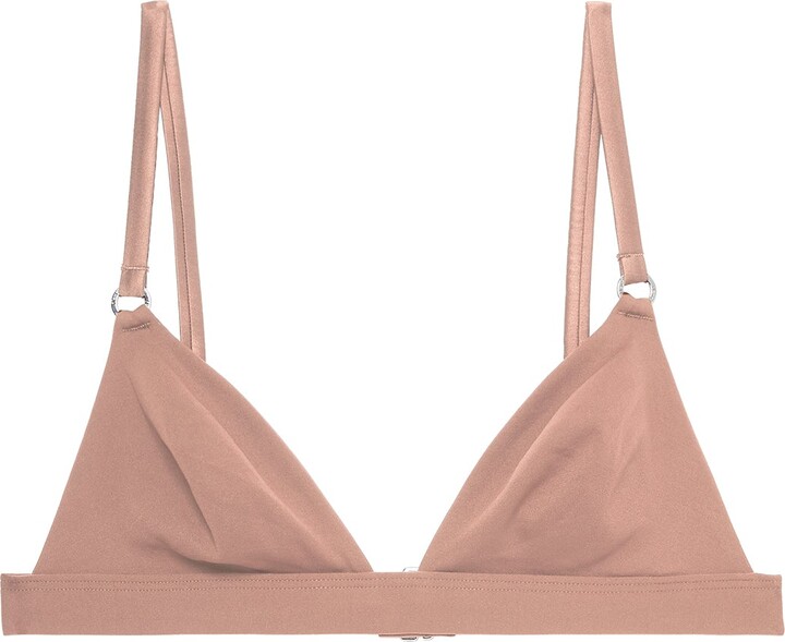 Fleur Du Mal Le Stretch Micro Triangle Bra