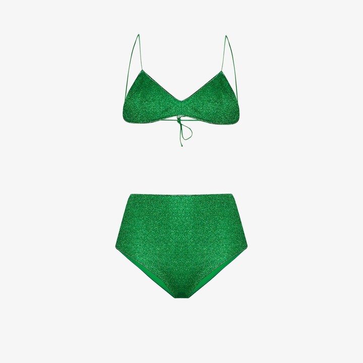Fashion Look Featuring Oseree Two Piece Swimsuits and Oseree Two