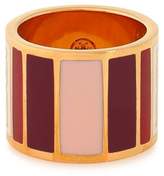 Thumbnail for your product : Tory Burch Gold-tone Enamel Ring